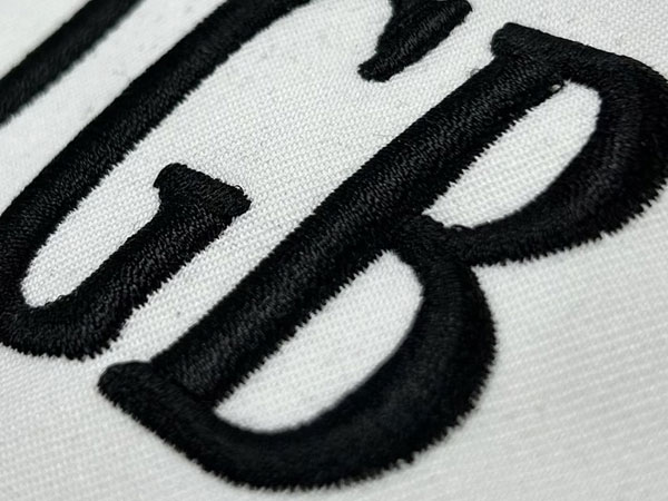 3D立体サテン刺繍